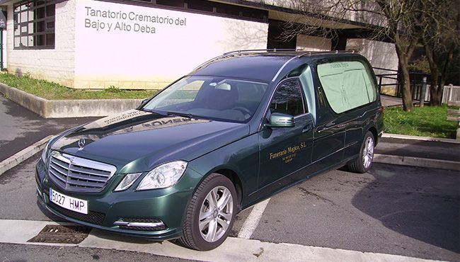 En Funeraria Múgica disponen del servicio de traslado de cadáver